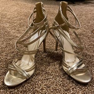 women’s strappy heels